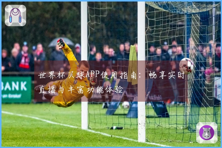 世界杯买球APP使用指南：畅享实时直播与丰富功能体验