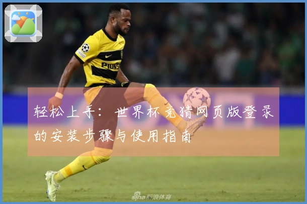 轻松上手：世界杯竞猜网页版登录的安装步骤与使用指南